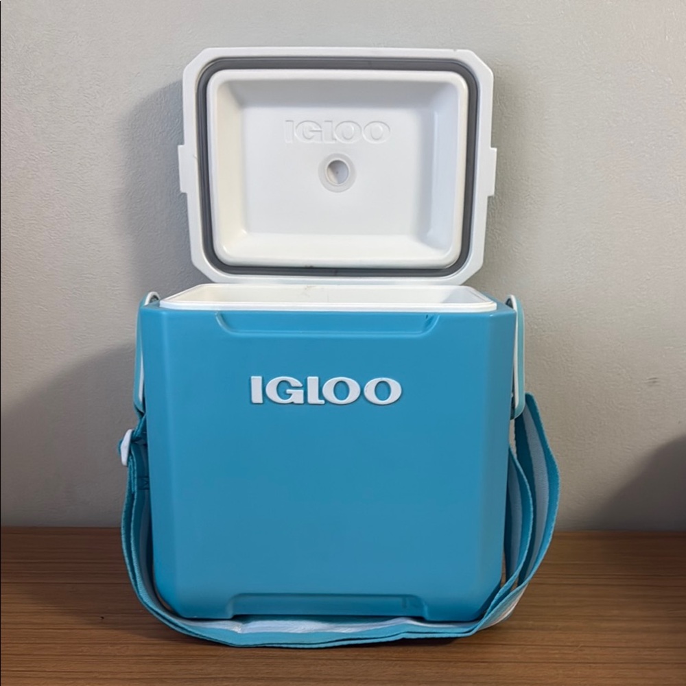 Igloo Tagalong Blue Cooler with Strap